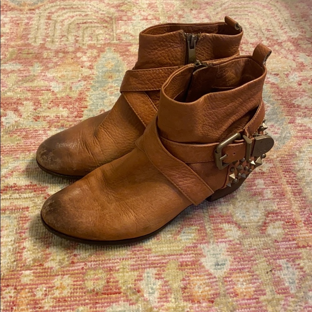 Vince Camuto Spiked Heel Booties